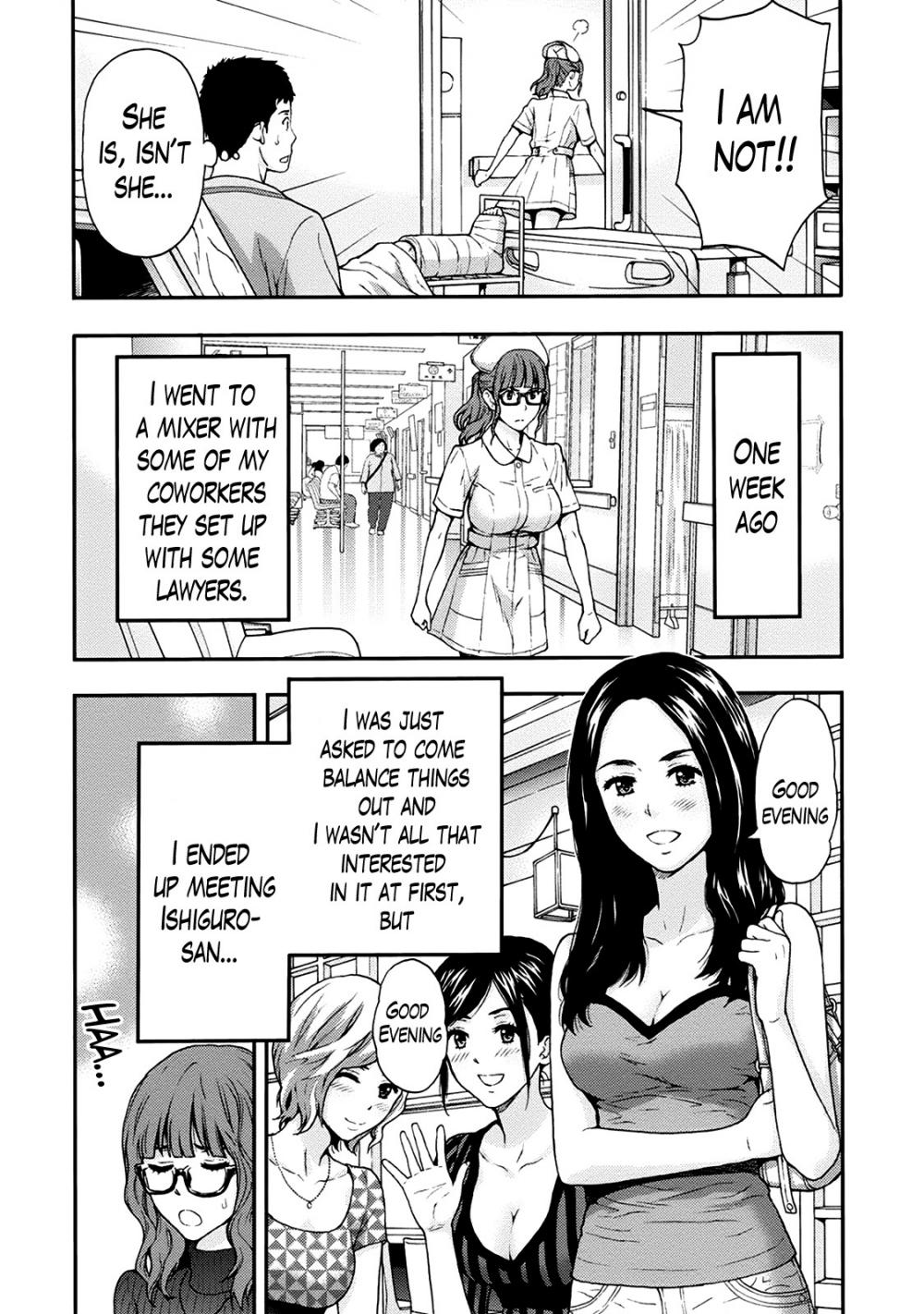 Hentai Manga Comic-Onee-san no Junai Karute-Chapter 2-4